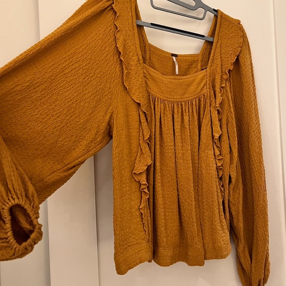 Free People Square Neck Top - Picture 2 of 4